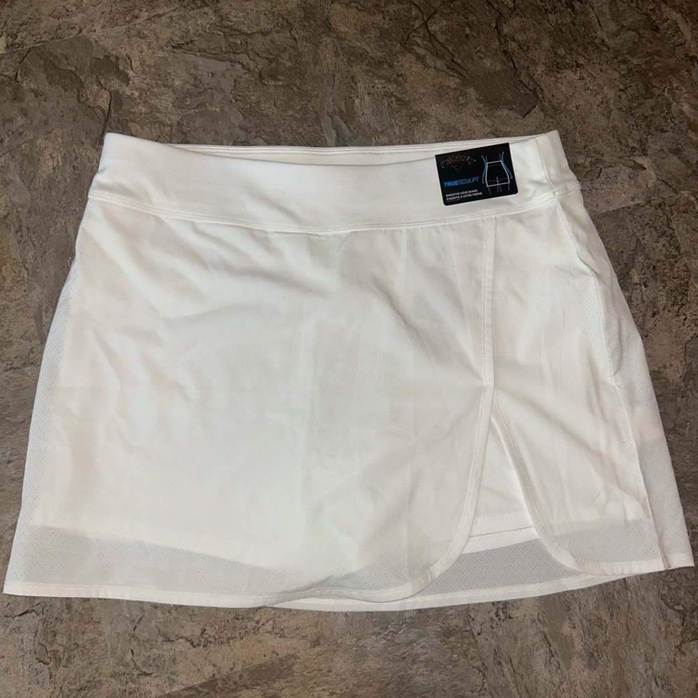 Callaway White Golf Skirt